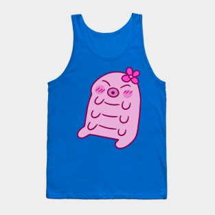 Pink Waterbear Tank Top